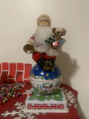Papá Noel vintage a pilas Japón Foto 1 de 4