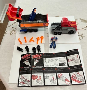 Convoy blindado OPTIMUS PRIME Action Masters (1990) Transformers G1 100 % COMPLETO - Imagen 1 de 6