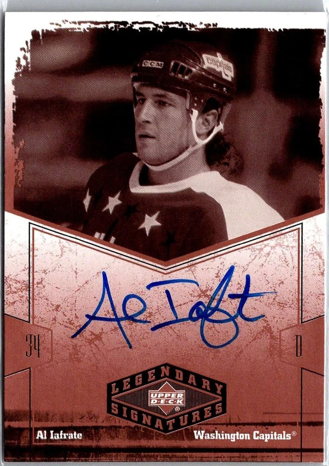 2004-05 UD Upper Deck Legendary Signatures Al Iafrate Auto #AI - Image 1 of 2
