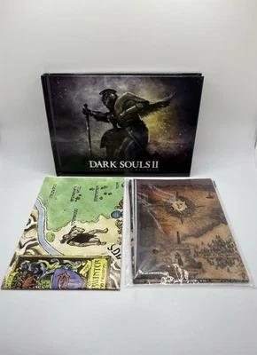 ХУДОЖЕСТВЕННАЯ КНИГА и тканевая карта Dark Souls II 2 в твердом переплете ограниченное коллекционное издание - Изображение 1 из 4