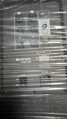 Citronic CASA-12BA active Subwoofer( 12”,400 RMS) Just Opened - Image 1 of 3