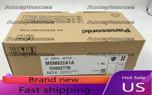 New In Box Panasonic MSM022A1A AC Servo Motor- - Picture 1 of 4