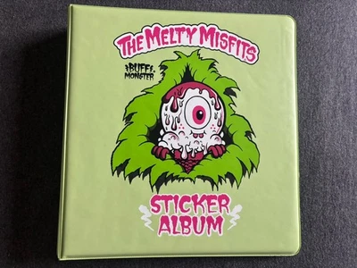 2018 GARBAGE PAIL KIDS MELTY MISFITS SERIES 3 ALBUM BINDER BUFF MONSTER - Image 1 of 4