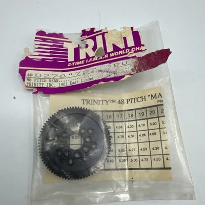 Vintage Trinity 78T Spur Gear 48 Pitch 0278 - Imagem 1 de 2