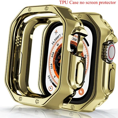 For Apple Watch Series 11 10 9 8 7 6 5 4 SE Ultra 3 49m iWatch Armor Bumper Case - Image 1 of 4