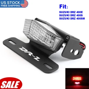 For 2008-2023 SUZUKI DRZ 400E S 400SM Rear Fender Eliminator LED Bracket Lights - Bild 1 von 14