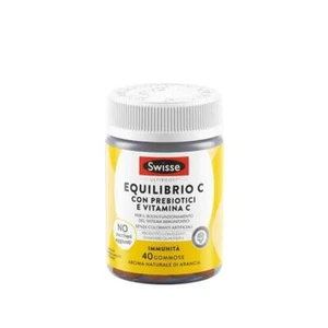 SWISSE - Equilibrio C con Prebiotici e Vitamina C da 40 gommose - Aroma Arancia - Picture 1 of 1