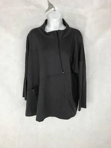 EDW Spirithouse Damengröße M anthrazitgrau assymetrischer Reißverschluss Jacke USA - Bild 1 von 8