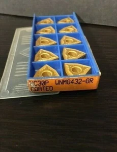 CNC Korloy Hartmetalleinsätze WNMG432-GR NC30P beschichtetes Schneidwerkzeug 10-teilig - Bild 1 von 1