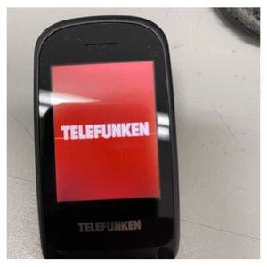 Teléfono Móvil Telefunken TM220 Teclas grandes marrón Usado **Línea horizontal** - Imagen 1 de 3