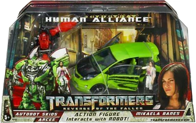 Transformers Revenge of the Fallen Human Alliance SKIDS-ARCEE-MIKAELA New Sealed - Image 1 of 3