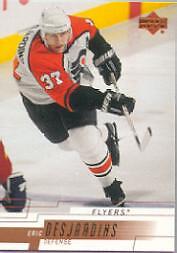 2000-01 Upper Deck Flyers Hockey Card #130 Eric Desjardins