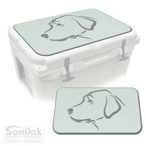 SeaDek Pad fits YETI Tundra Cooler | Marine EVA Mat - Labrador Retriever SF/SG - Picture 1 of 6