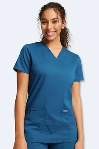 WW620 Cherokee Revolution Women's V-Neck Scrubs Top - Picture 1 of 112