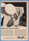 1962 Budd Polychem Division Newark DE circuit publicitaire électronique chirurgien du cerveau