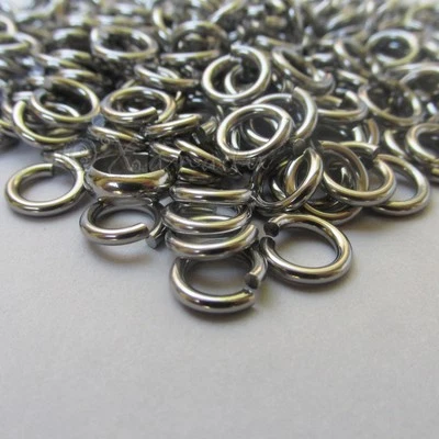 XANADU DESIGNS Jump Rings 7mm - 50/100/200 Stainless Steel 16 Gauge Open Jump Rings F8879