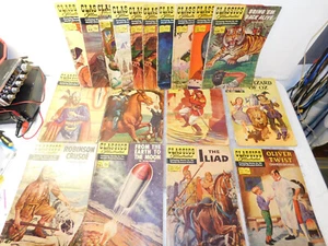 Lot of 18 Classics Illustrated Magazines Incl. Wizard of Oz - Picture 1 of 16