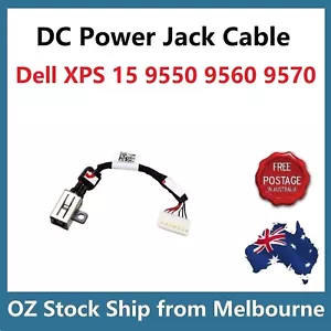 DC Power Jack Cable for Dell XPS 15-9560 15-9570 15-9550 15-9530 Precision 5510 - Picture 1 of 3