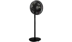 Ventilatore a piantana Bush 16" nero 3 velocità oscillante pavimento scrivania telecomando 7187304 R - Foto 1 di 4