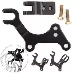 Bike Frame Conversion Bicycle Disc Brake Adaptor Bracket For MTB Mountain Holder - Picture 1 of 14