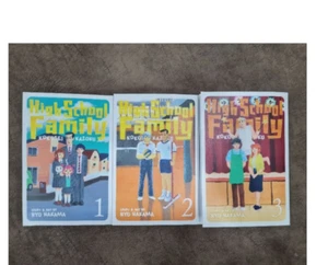 High School Family - Kokosei Kazoku manga volumen 1 - 3 versión inglesa cómic - Imagen 1 de 6