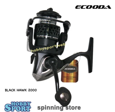 MULINELLO ECOODA BLACK HAWK 2000  -  SPINNING  FIUME LAGO BOLOGNESE TROTA LAGO - Immagine 1 di 3