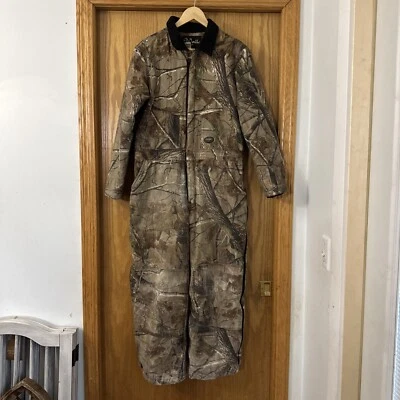 VTG Walls Youth Camo Overalls Size 18 Insulated Zip Hunting Snow Warmth Outdoors - Image 1 of 4
