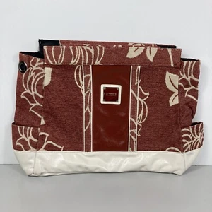 Danielle Miche Tasche Geldbörse Muschel Rock Abdeckung Prima Größe April 2010 rot rot cremefarben - Bild 1 von 12