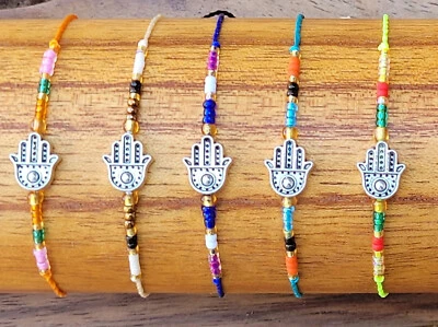 b-450/ Hand der Fatima  Armbänder Bracelet Armband Fußkette Ethno Schmuck - Bild 1 von 2