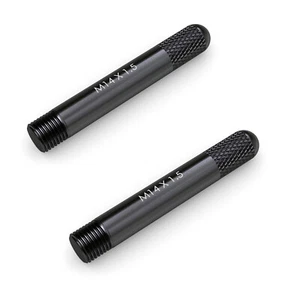 2pc Black Wheel Hanger - M14x1.5 - Lug Guide Tool for Audi Porsche VW Volkswagen - Picture 1 of 6