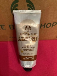 THE BODY SHOP Almond Hand & Nail Cream 3.0oz LARGE *US SELLER* HTF FREE SHIPPING - Picture 1 of 1
