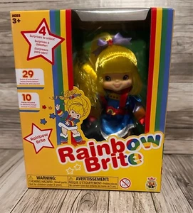 Rainbow Brite 5.5 Inch Doll- Exclusive 4 Surprises 10 Pieces Retro NEW! RARE! - Picture 1 of 7
