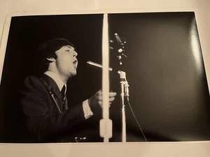 4 fotografie Beatles inedite 12X18 stampate dal negativo originale - Foto 1 di 5