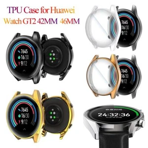 Protective Shell Watch Cover Plating TPU Case For Huawei Watch GT 2 46mm 42mm - Zdjęcie 1 z 16