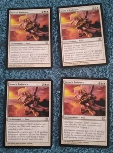 MTG 10. AUSGABE SERRA'S UMARMUNG UNGEWÖHNLICH X4 - Bild 1 von 1