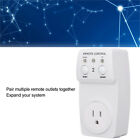 Wireless Remote Control Electrical Outlet Switch On/Off Light Power Kits 1200W☃