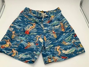 Vintage Polo Ralph Lauren Mens M Swim/ Board Shorts Palm Surfing Beach *No Liner - Picture 1 of 5