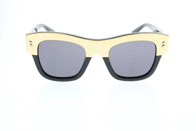 Gafas de sol Stella McCartney de metal dorado marrón habana SC0047S 003 49 21 140 mm Foto 1 de 4
