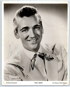 Carl Smith HANDSIGNIERTES SIGNED PHOTO 8x10 "Mister Country" Musiker - Bild 1 von 3