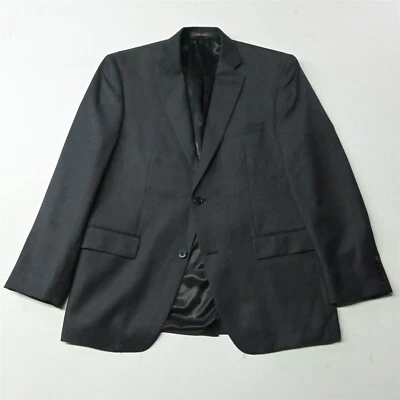 Tasso Elba 42R Charcoal Gray 100% Wool Mens Blazer Sport Coat Jacket - Image 1 of 4