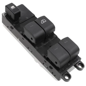 Interruptor de ventana delantera RHD para Nissan Navara D40 Qashqai Pathfinder R51 2004-2016 - Imagen 1 de 12