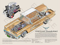 Ford Model T Automotive Cutaway Poster Print 18 x 24 by Donn ...