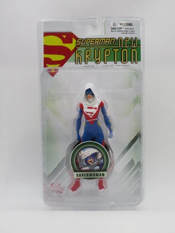 SUPERMAN: New Krypton Superwoman - DC Direct (2010) Series 1 Action Figure NOC! Cover