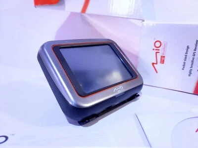 Mio DigiWalker C220 Portable Car Navigation System with GPS and Box! - Image 1 of 4