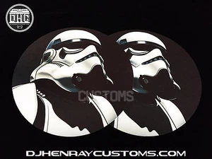 Trooper Dj Slipmats (par) sl1200mk2 mk5 m3d m5g Technics o cualquier tocadiscos - Imagen 1 de 1