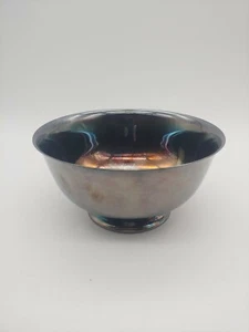 Small Vintage Reed & Barton Silverplated Tarnished Bowl 103 6.5” Diameter - Picture 1 of 10