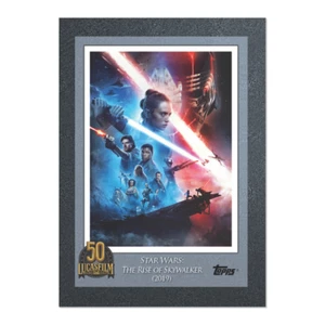 2021 Topps Star Wars Lucasfilm 50th Anniversary The Rise of Skywalker Card #9 - Picture 1 of 1