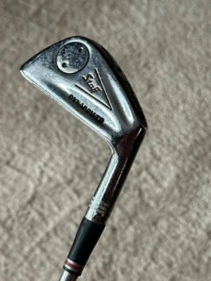WILSON STAFF ORIGINAL BUTTON BACK #7 IRON WITH A 6.5 FM SHAFT AND A LEATHER GRIP - Image 1 of 4
