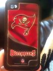 USED Iphone 4 Buccaneers BACK Case NO FRONT (top screw Included)