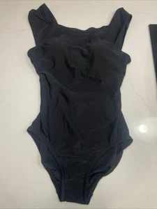 Lands End Badeanzug Pass Swimsuit Schwarz Gr. XS 2-4 NEU - Bild 1 von 5